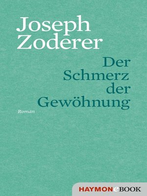cover image of Der Schmerz der Gewöhnung